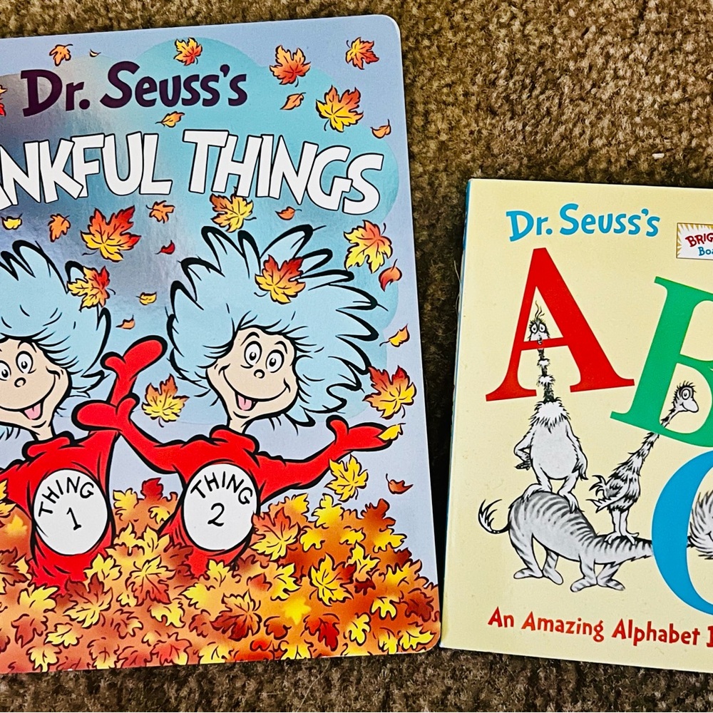 Dr. Seuss's Colorful Thankful Things and ABC Learning Set
